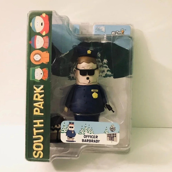 2005 Mezco South Park Series  One Officer Barbrady Figure - Picture 15 of 16